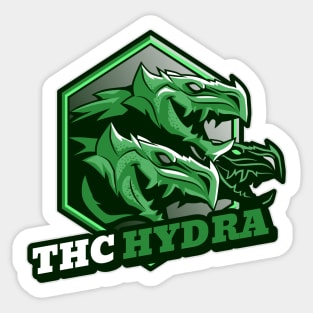 Cyber security - Hacker - THC Hydra - password cracking Sticker